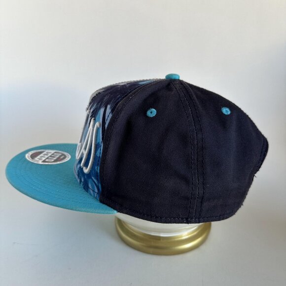 Las Vegas OTTO Baseball Cap Multicolor Embroidered Logo Snapback Hat Palms Print - Picture 5 of 14